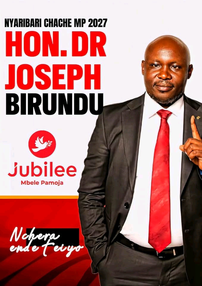 Official campaign portrait of Dr. Birundu